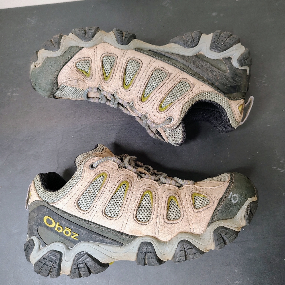 Oboz Sawtooth II Low Hiking Shoes Mens Size 9 Waterproof Breathable Bdry Bozeman - Picture 4 of 9